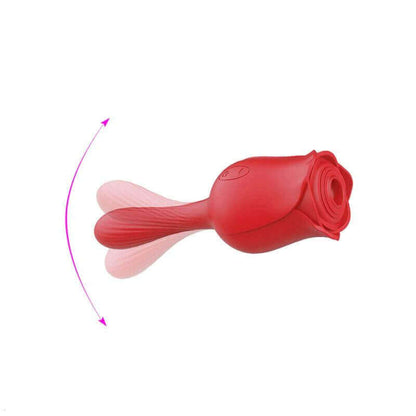 Rose Sex Toy with Tail G Spot Dildo