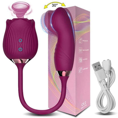 Rose toy with Dildo