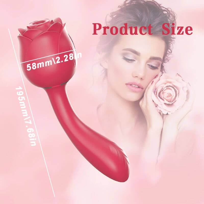 Rose Wand Sex Toy | 2 in 1 Stimulation Rose Sex Toy Rose Wand Sex Toy | 2 in 1 Stimulation Rose Sex Toy