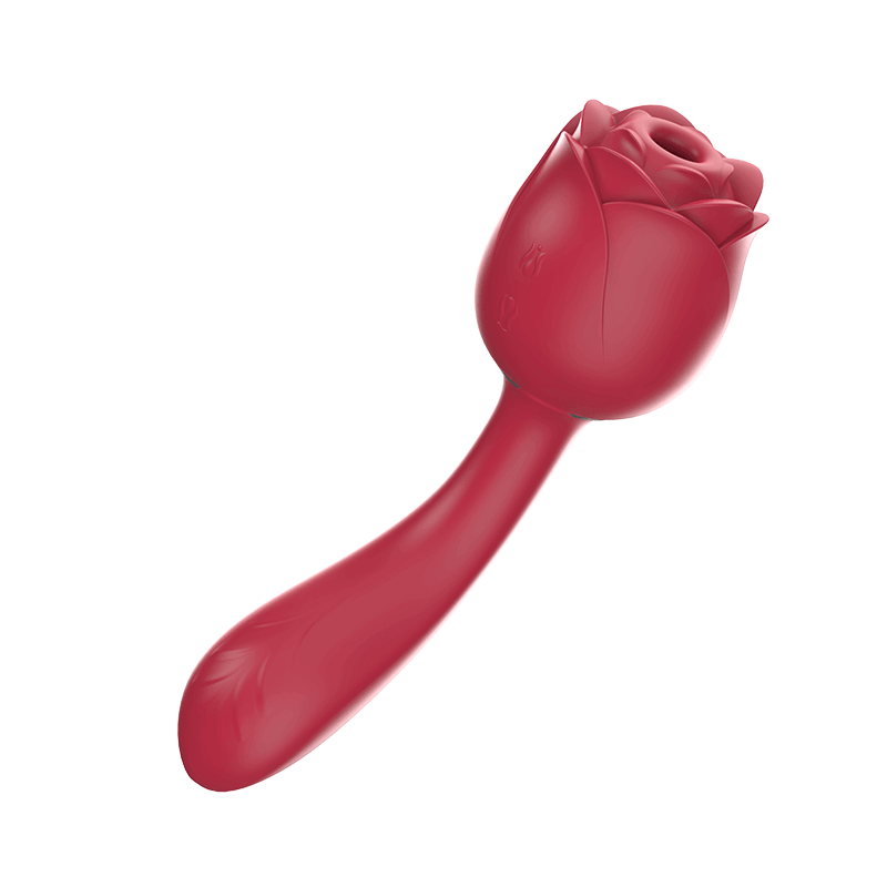 Rose Wand Sex Toy | 2 in 1 Upgrade Dual Stimulation Rose Sex Toy