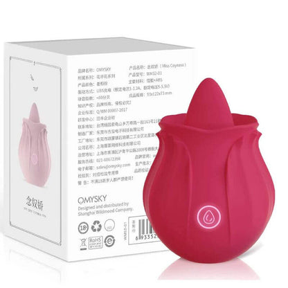 Rosebud Toy | 10 Modes Tongue Licking Vibrators